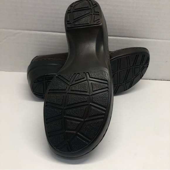 G.H.Bass Women's Sz 8.5 M “Sheena” Brown Clogs Slip-On Shoes EUC - Picture 3 of 15